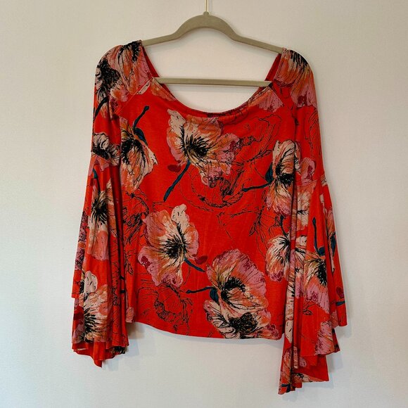 FREE PEOPLE Birds of Paradise top size small - Picture 3 of 6
